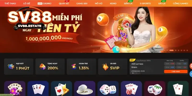 Tình hình phát triển của SV88 từ ngày đầu ra mắt