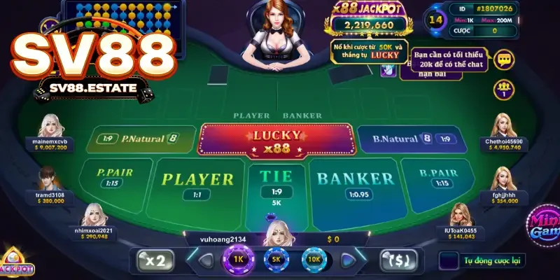 Ưu điểm thu hút thành viên của các sản phẩm Baccarat, Poker, Blackjack